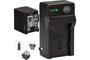 BM BP-820 Battery and Charger for Canon VIXIA HF G50, HF G60, HF G70, XA40, XA45, XA50, XA55, GX10, HF G20, HF G21, HFG30, HF