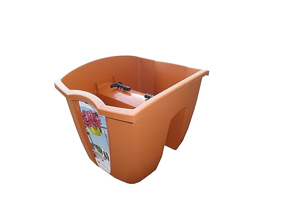 Terra Blumenkasten Crown, terrakotta, 24 cm