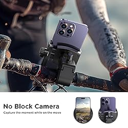 Miracase Motorcycle Phone Mount, [Support Video
