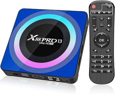 Android 13 TV Box 4GB RAM 32GB ROM 8K HDR+ WiFi 6 BT 5.0 RK3528