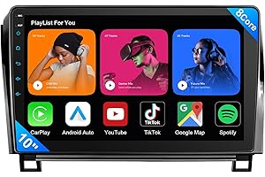 COGAMICHI 8-Core Car Radio for Toyota Tundra 2007-2013 Sequoia 2008-2012（ fit JBL with Wireless CarPlay & Android Auto, 5G WiFi 10 Inch Toyota Tundra Stereo Head Unit with Bluetooth GPS Navigation SWC FM Radio