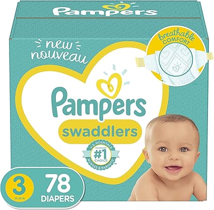 pampers swaddlers disposable diapers
