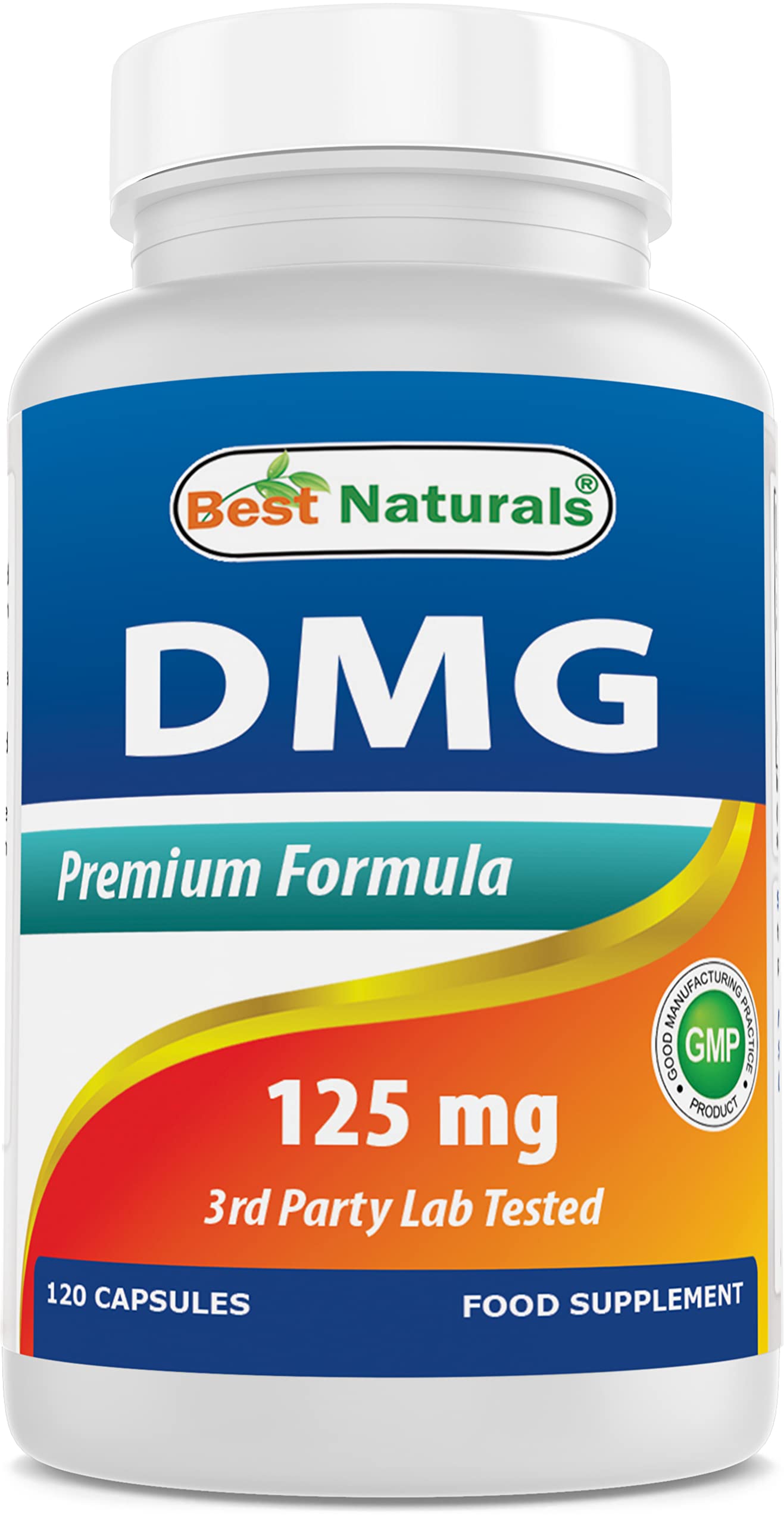 Best Naturals DMG 125 mg 120 Capsules (120 Count (Pack of 1))