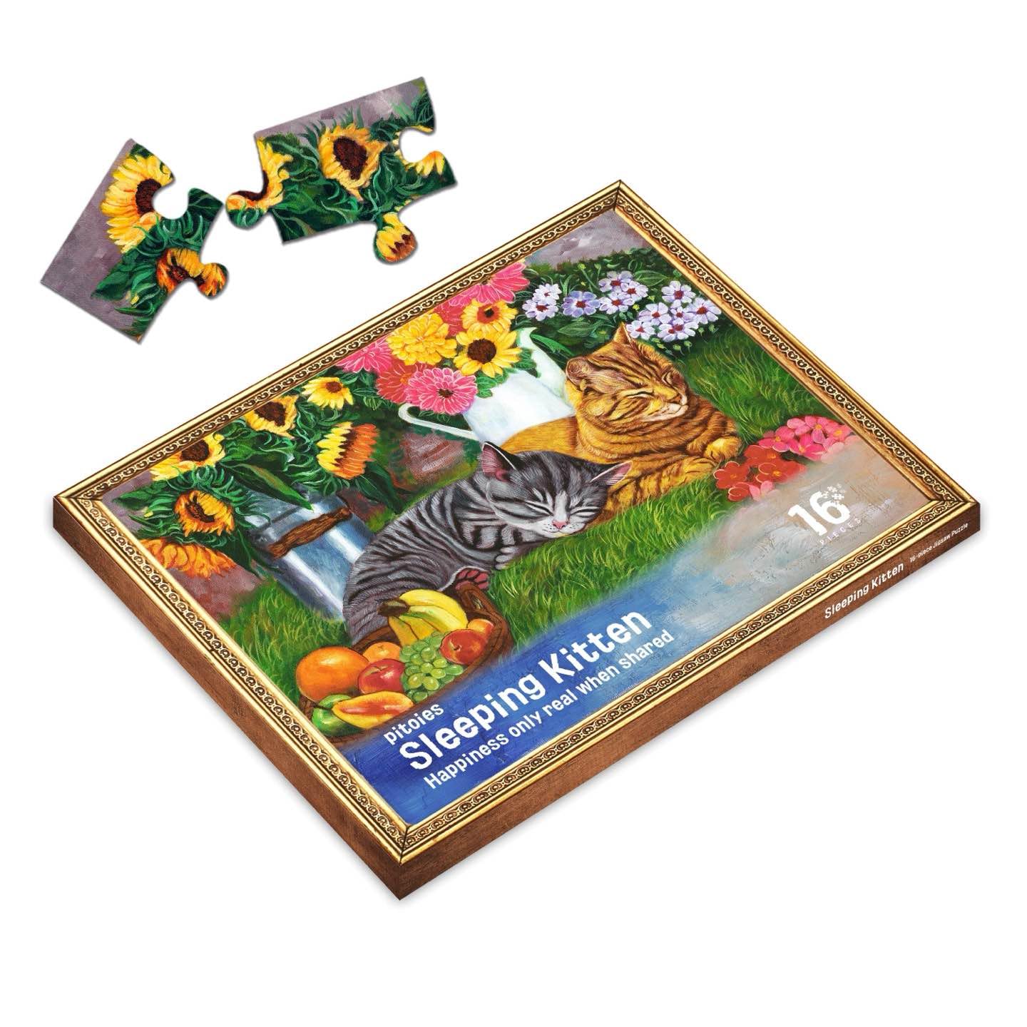 Pitoies dementia puzzles 16 large piece jigsaw puzzles dementia