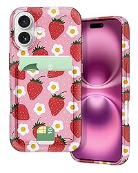 Petocase for iPhone 16 Plus Wallet Case Card Holder