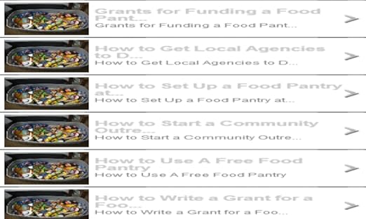 Amazon Com Food Pantry Appstore For Android