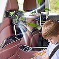 KINOWJI Car Fan,USB Powered Automobile Cooling Fan for Car Backseat 3 Speed Strong Wind 5V Rear Seat Air Circulation Fan Back Seat SUV, RV, Baby Stroller,Vehicles (Style 1)
