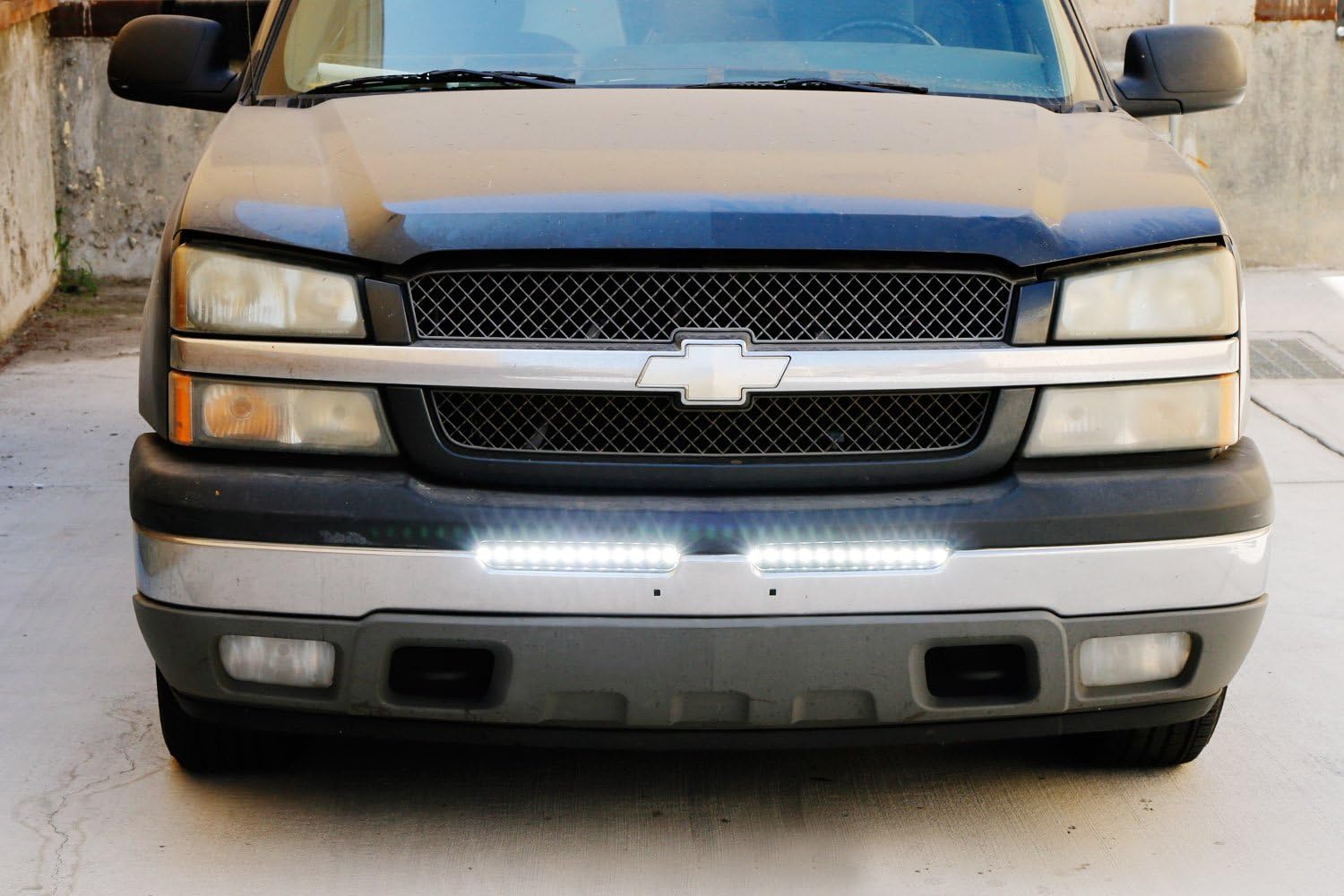 IJDMTOY Lower Bumper Mount 32 Inch LED Ultra Slim Light Bar Kit For