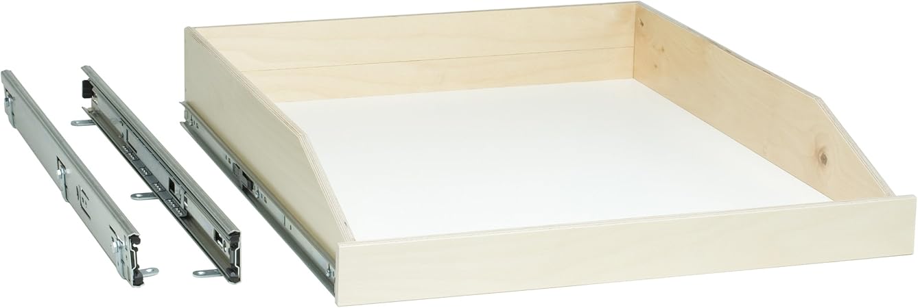 Slide A Shelf Standard Slide Out Shelf With Full Extension Rails