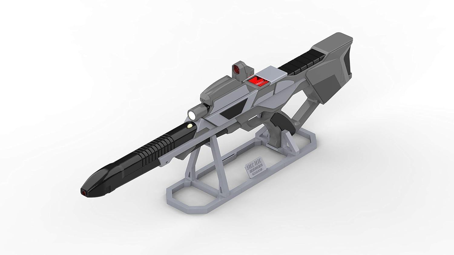 Amazon Com Nemesis Phaser Rifle Type 3 Star Trek Cosplay 3d Printed Acrilic Painted Varnished With Led Lighting Handmade