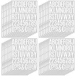 1500 PCS Letter Stickers 30 Sheet Large Mailbox