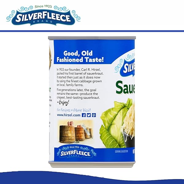 SILVER FLEECE – SAUERKRAUT – 14.5 OZ – 6 PACK