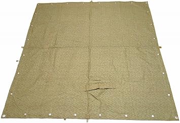 Amazon Co Jp Nva 東ドイツ軍 シェルターハーフテント 綿100 タープ ポンチョ 180x180cm 軍払下品 Nva 1st Type Strichtarn迷彩 60年代 初期型 スポーツ アウトドア
