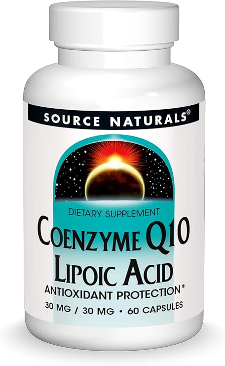 Amazon Com Source Naturals Coenzyme Q10 Lipoic Acid Antioxidant Protection Dietary Supplement That Supports Heart Health Healthy Gums 60 Capsules Health Personal Care Amazon Com Source Naturals Coenzyme Q10 Lipoic Acid Antioxidant Protection Dietary Supplement That Supports Heart Health Healthy Gums 60 Capsules Health Personal Care