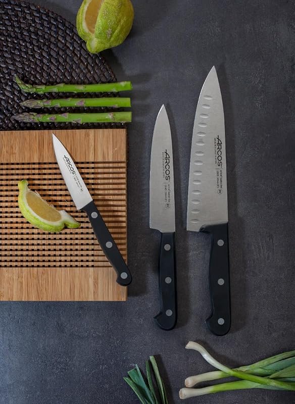 Universal Küchenmesser-Set Edelstahl 3-teilig