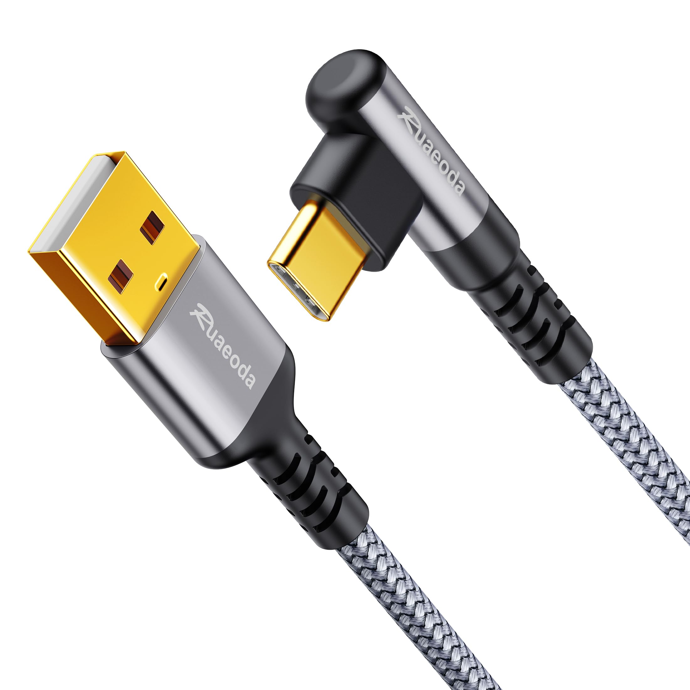 Photo 1 of Ruaeoda USB C Cable 10 ft,3.1A Type C Charger Fast Charging Cable, USB A to USB C 3A Charger Durable Nylon Braided Compatible with Galaxy S10 S9 Plus S21, Note 10 9 A51 LG G8 G7 Charging Cord