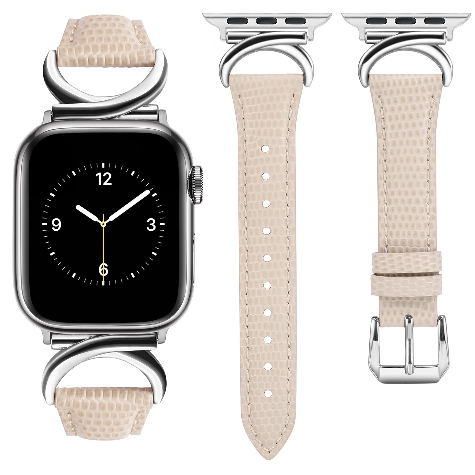 Minyee Leather Bands Compatible with Apple Watch