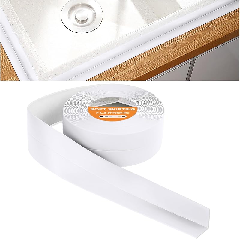 Flintronic Caulk Tape 4.5m Self Adhesive Waterproof Mildewproof 20mm