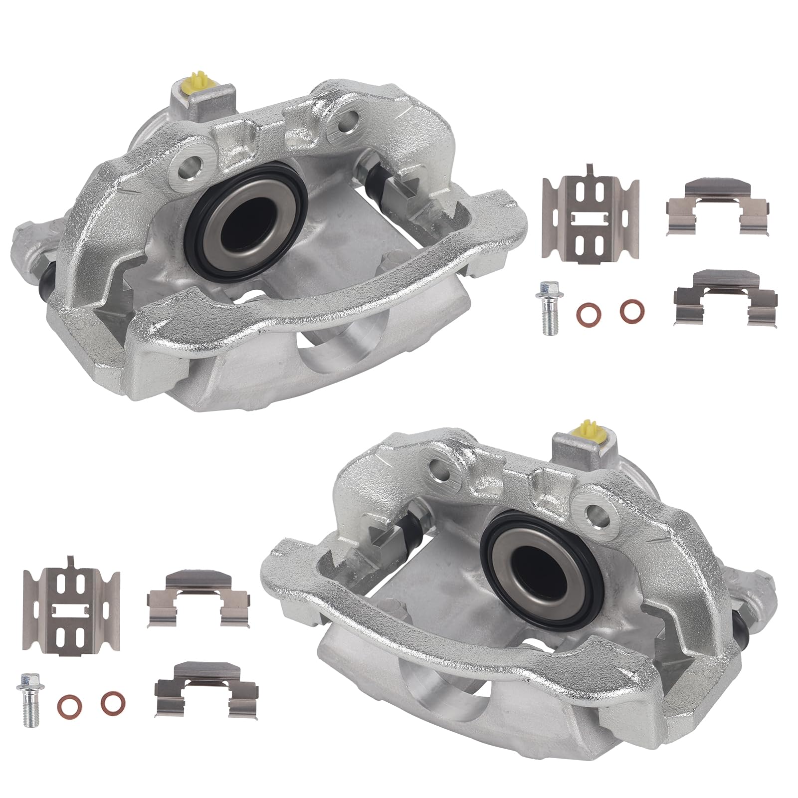 Photo 1 of KUSATEC 18B4713 18B4712 Disc Brake Caliper with Bracket fit for Chevy Blazer GMC Jimmy 1998-2005/ S10 Sonoma 1998-2004; Isuzu Hombre 1998-2000; Oldsmobile Bravada 1998-2001; Both Left and Right side