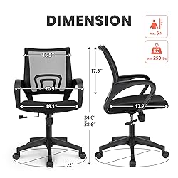 NEO CHAIR Office Desk Computer Chair Ergonomic Mesh