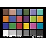 Pixel Perfect Camera Color Correction Card – (Set of 2) - 4" x 6" for Photo and Video - Reference Tool Grey Card Target White