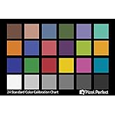 Pixel Perfect Camera Colour Correction Card &ndash; 4x6 for Photo and Video - Reference Tool Grey Card Target White Balance Exposure Temperature Colour Calibration Chart, Set of 2