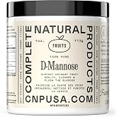 CNP | D Mannose Powder 4oz - UTI Support, Bladder Urinary Tract Formula | Pure D Mannose Powder For UTI Support, Bladder &amp; Urinary Tract Health; Easy Mix 4oz Supplement, Non Gmo, Gluten Free, Kosher