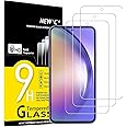 NEW'C 3 Pack Designed for Samsung Galaxy A54 5G, Scratch-Free, 9H Hardness, HD Screen Protector, 0.33 mm Ultra Clear, Ultra Resistant