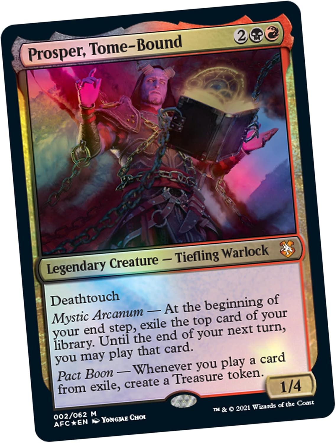Magic: The Gathering Adventures in the Forgotten Realms Commander Deck - Planar Portal (Red-Black), 6.5 x 2.2 x 8.6 inches - Image 4