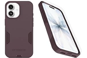 OtterBox iPhone 17 (Only) Bundle: Commuter Series MagSafe Case & Screen Protector - Purple Mystery - Built-in Magnets - Thin 
