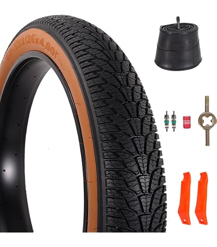 CHAOYANG 26 x 4.00 inch Sand Storm Road Fat Bike Tyre, Black, One