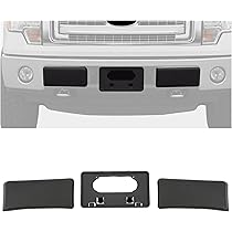 Plastic Bumper Protection Replacement Front Bumper Guard Pads For Ford F150 2009-2014 - Black Plastic Replacement Set (Pair) F150 Bumper Protection - Foto 4