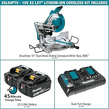 Makita XSL04PTU Miter Saws product image 2