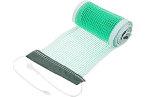 SHERCHPRY Table Tennis Net Portable Foldable 70.86X5.11In Lightweight Outdoor and Indoor Sports Replacement Net with Reinforc