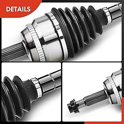 A-Premium Pair (2) Front CV Axle Shaft Assembly