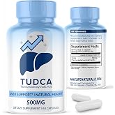 MaxLife Naturals TUDCA Liver Support 500mg 60 Capsules Made in USA | Tauroursodeoxycholic Acid, Gallbladder Wellness Formula, Bile Flow Balance, Digestive Health Complex