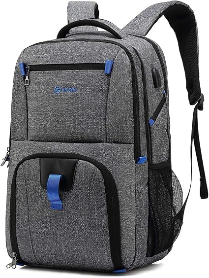 Amazon Sabeは 17インチノートパソコン用バックパック 男性用女性用スリム盗難防止ノートブックビジネス旅行用リュックサックバッグ 撥水カジュアルデイパックカレッジスクールバッグ Usb充電ポート付 Sabe パソコン 周辺機器 通販