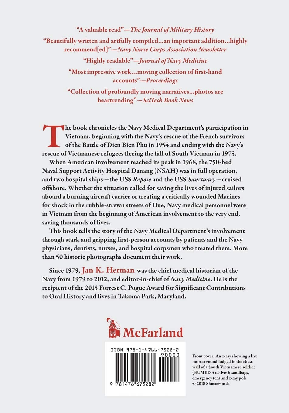 Navy Medicine in Vietnam: Oral Histories from Dien Bien Phu to the Fall of Saigon