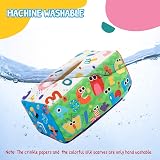 URMYWO Baby Tissue Box Toy 6 12 Months Sensory Crinkle Montessori Gift view 6