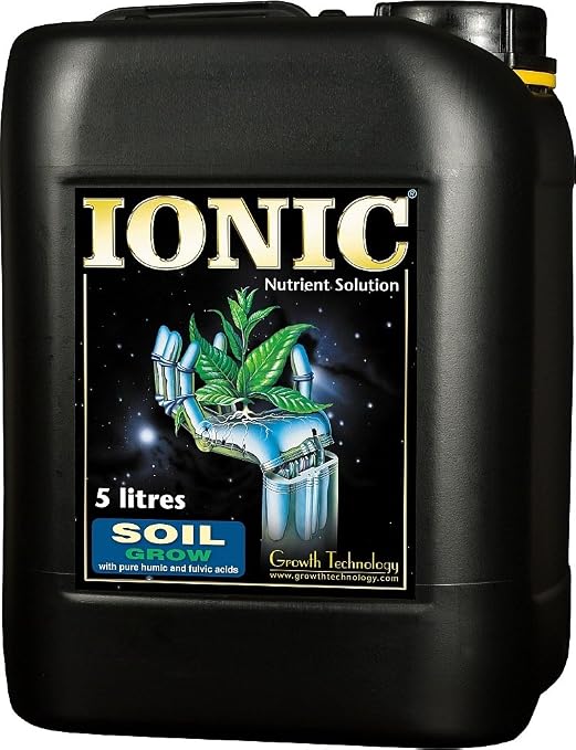 Growth Technology Ionic Soil Grow 5L, 5 litros: Amazon.es: Jardín