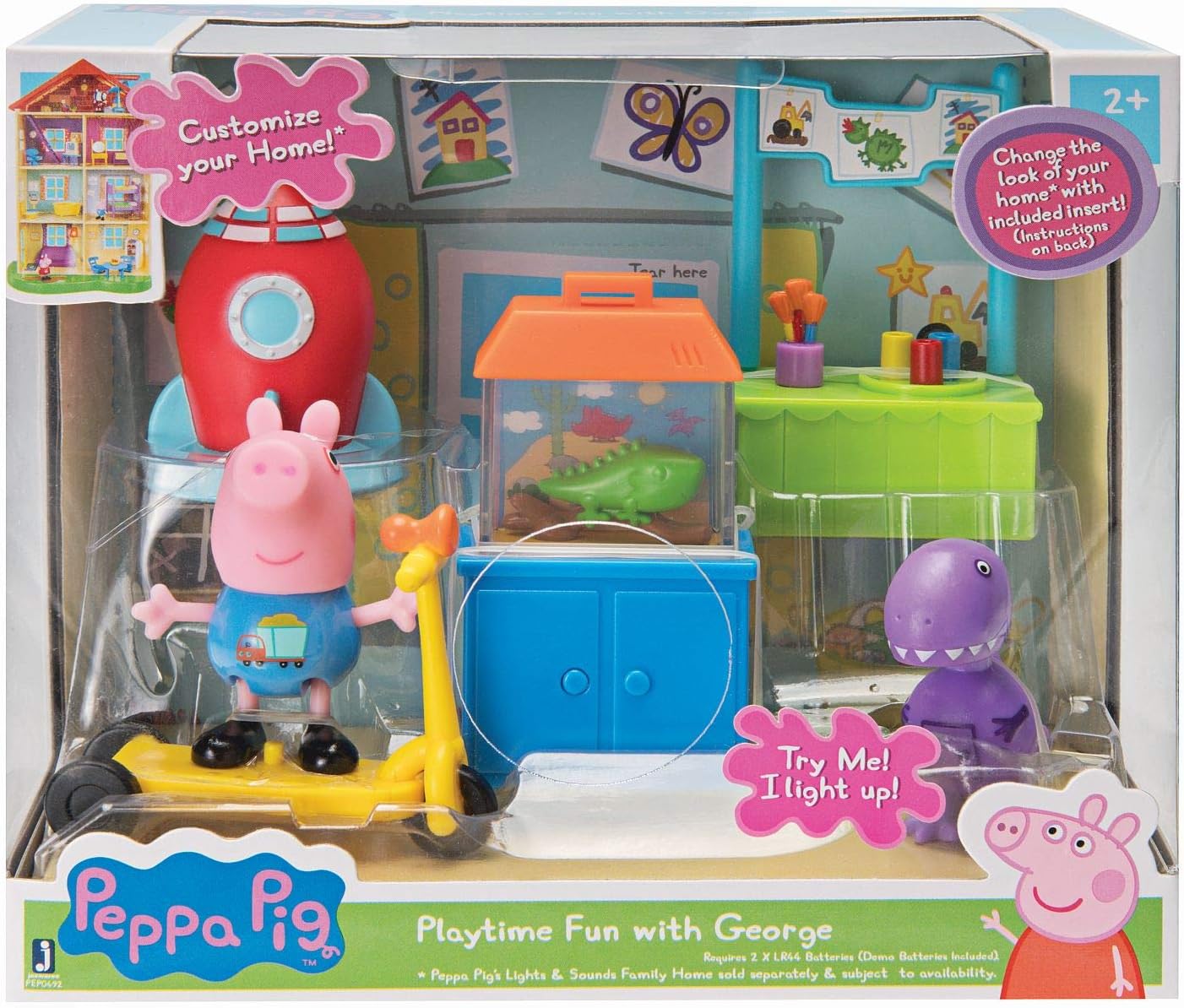 peppa pig playtime playset