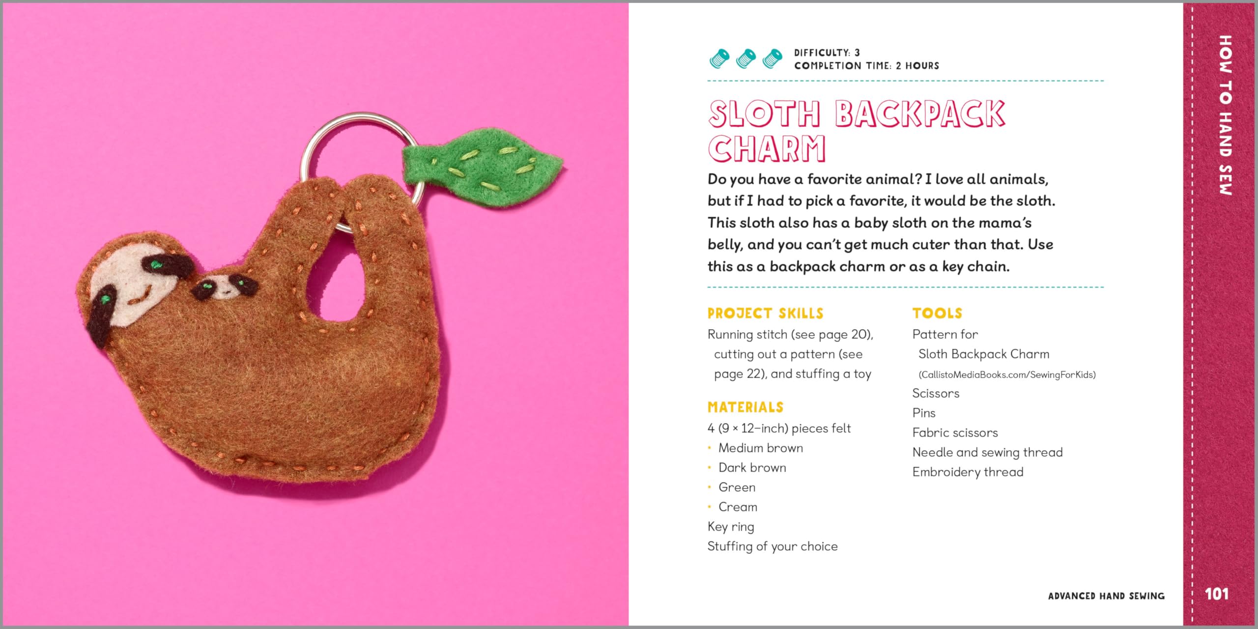 Sewing For Kids: 30 Fun Projects to Hand and Machine Sew