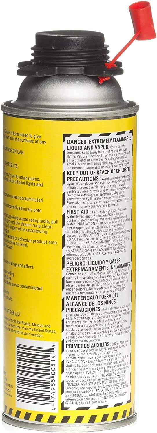 GREAT STUFF PRO Foam Cleaner, 12oz: Industrial & Scientific