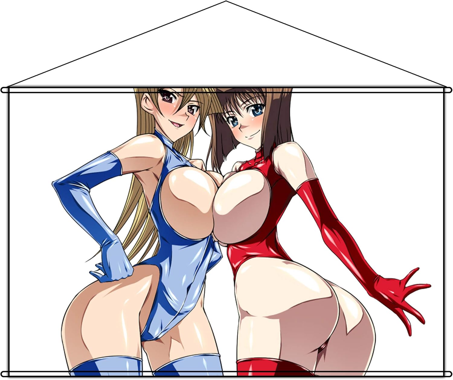 Amazon Manles タペストリー 遊戯王 天上院明日香 ポスター 掛ける絵 巻物 軸物 アニメ 漫画 同人 アダルト エロ 爆乳 おっぱい 18禁 カスタム可能 90cmx60cm アニメ 萌えグッズ 通販