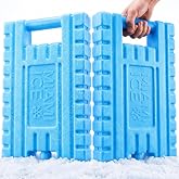 Miami Ice Reusable XL Cooler Ice Pack (12"x9") | Replaces 7 lbs of Ice, Stays Cold 24&ndash;48 Hours, BPA-Free, Built-in Handle, Large Frozen Ice Packs for Cooler