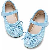 Otter MOMO Toddler/Little Girls Mary Jane Ballerina Flats Shoes Slip-on School Party Dress Shoes