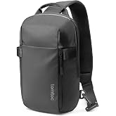 tomtoc 7L Sling Backpack Crossbody Bag for Men Women, EDC Daypack Chest Shoulder Bag for 14-Inch MacBook Pro M5/M4/M3/M2/M1, 13" MacBook Air/Neo, 13" iPad Air M4/M5, Organized, Daily Use, Work/Travel