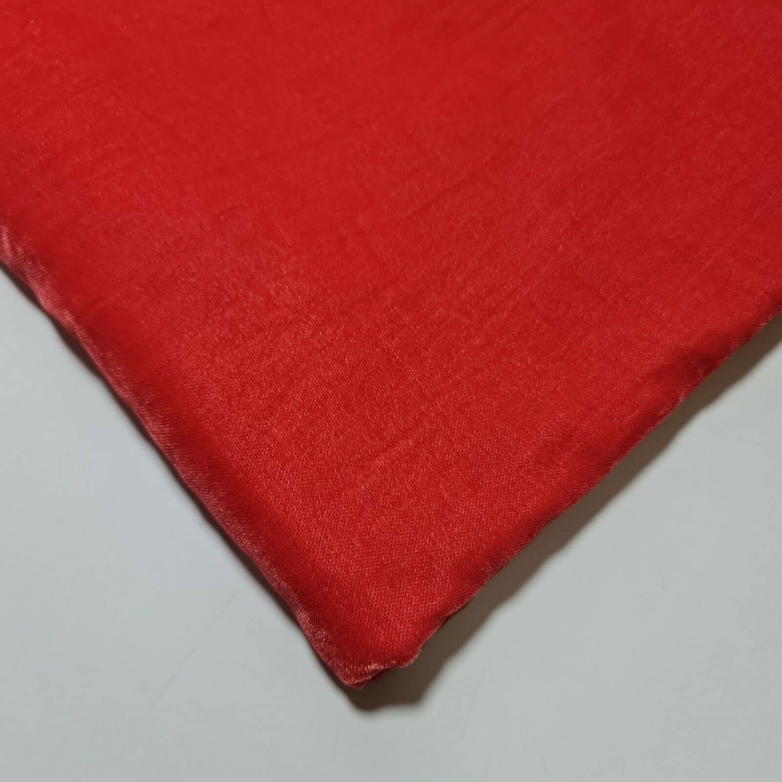 Luxurious Soft Three Crown Micro 5000 Velvet Dress Craft Fabric Material Suitable for Home Decor, Curtains, Upholstery & More 44" - 112 cm Wide Sold As 1 Meter Pre - Cut Lengths (Coral)