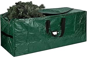 ARSUK Christmas Tree Storage Bag - Fits Up to 7.5 Foot Xmas Holiday Tree, Zippered Bag, Carry Handles, Durable Waterproof Material, Protects Against Dust, Insects and Moisture