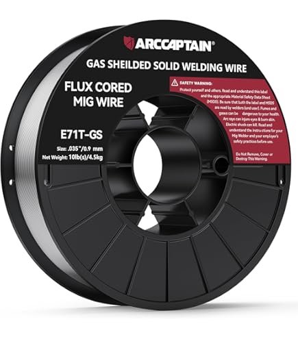 blue mindcort コルトx11 Blue Demon E71T-11 x .035 x 33LB Spool Gasless Flux Core